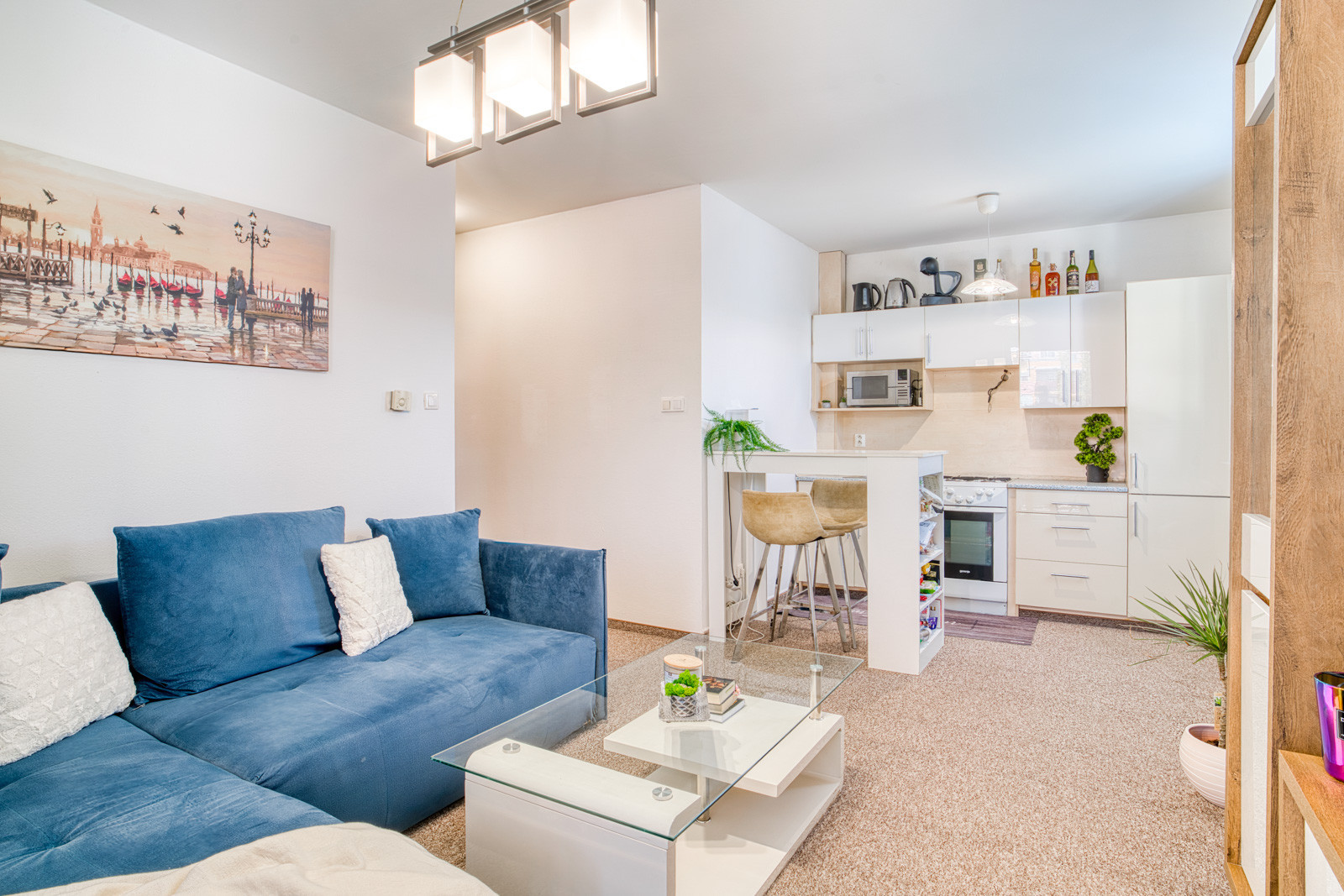 Na predaj čiastočne vybavený 3-izbový byt v Dunajskej Strede