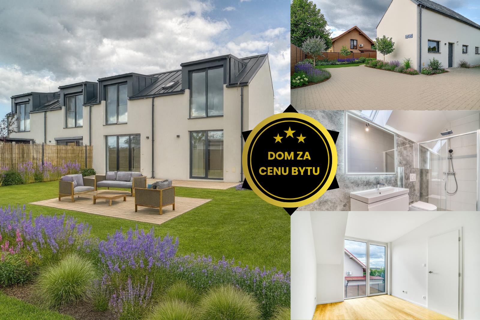 Na predaj nízkoenergetický 3-izbový rodinný dom pri jazere Nové Košariská