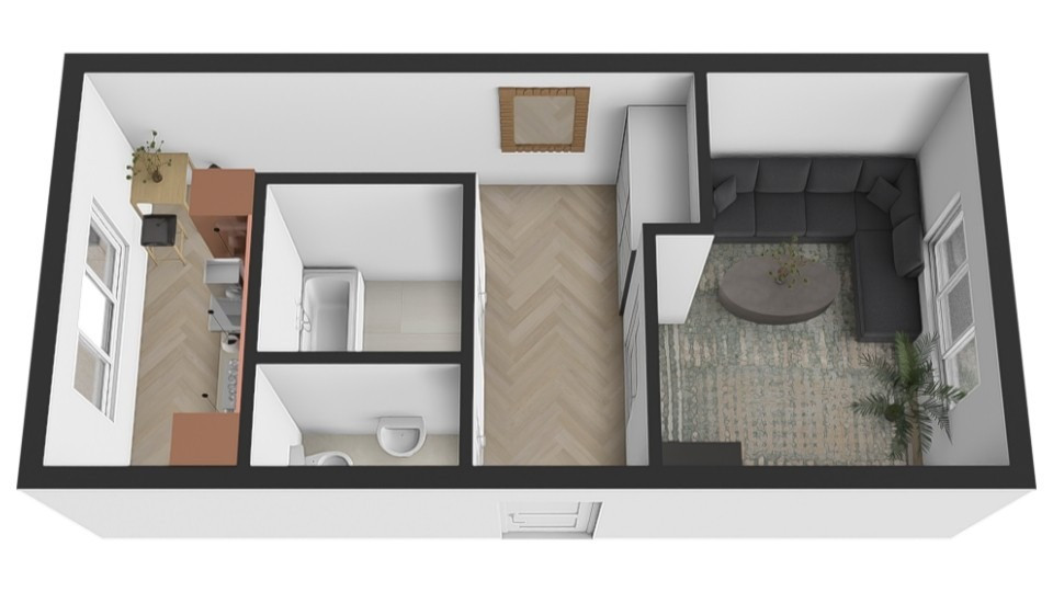 Na predaj 1-izbový byt na Trenčianskej ceste v Bánovciach nad Bebravou