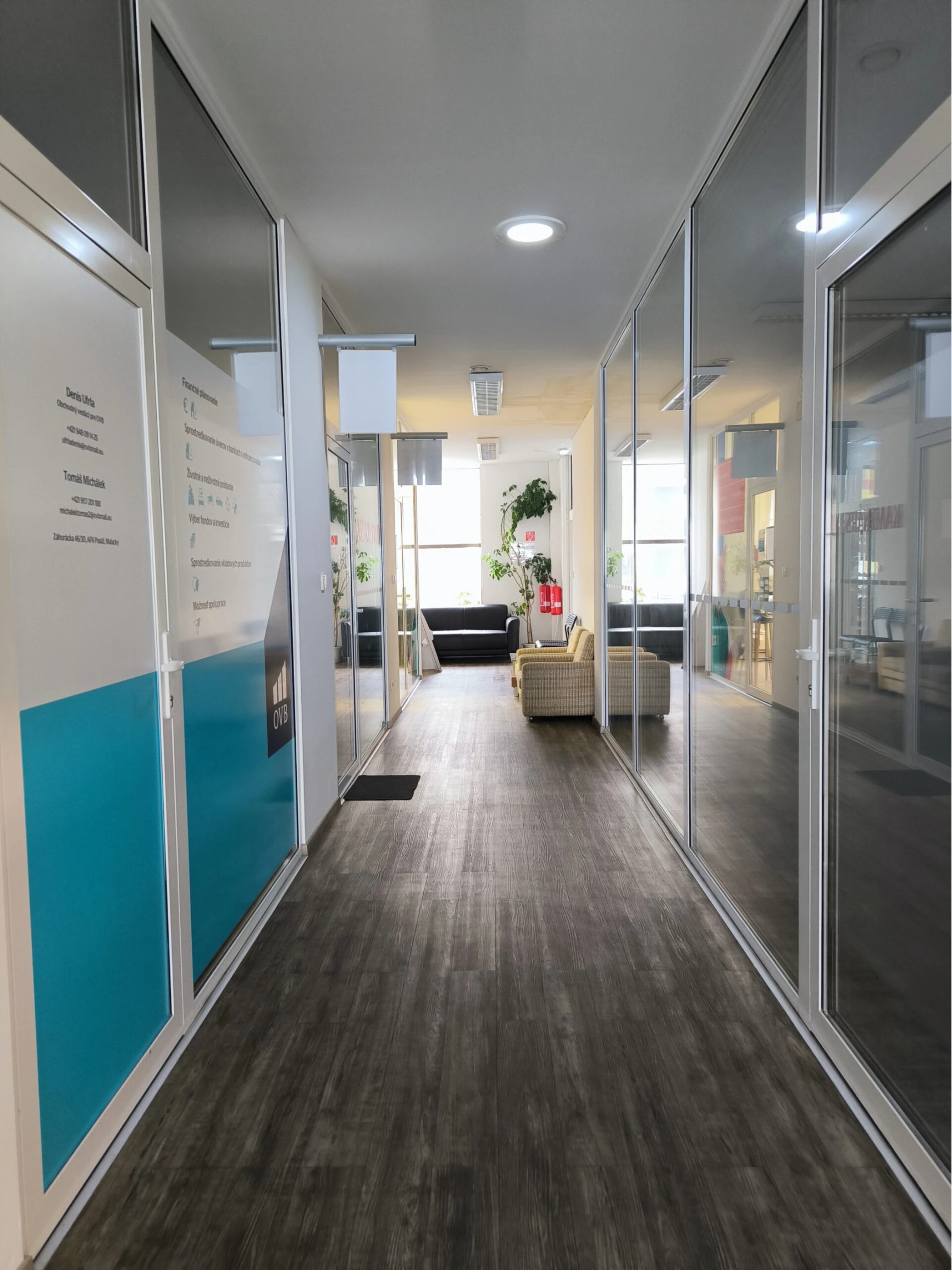 Na prenájom moderný obchodný priestor v centre Malaciek