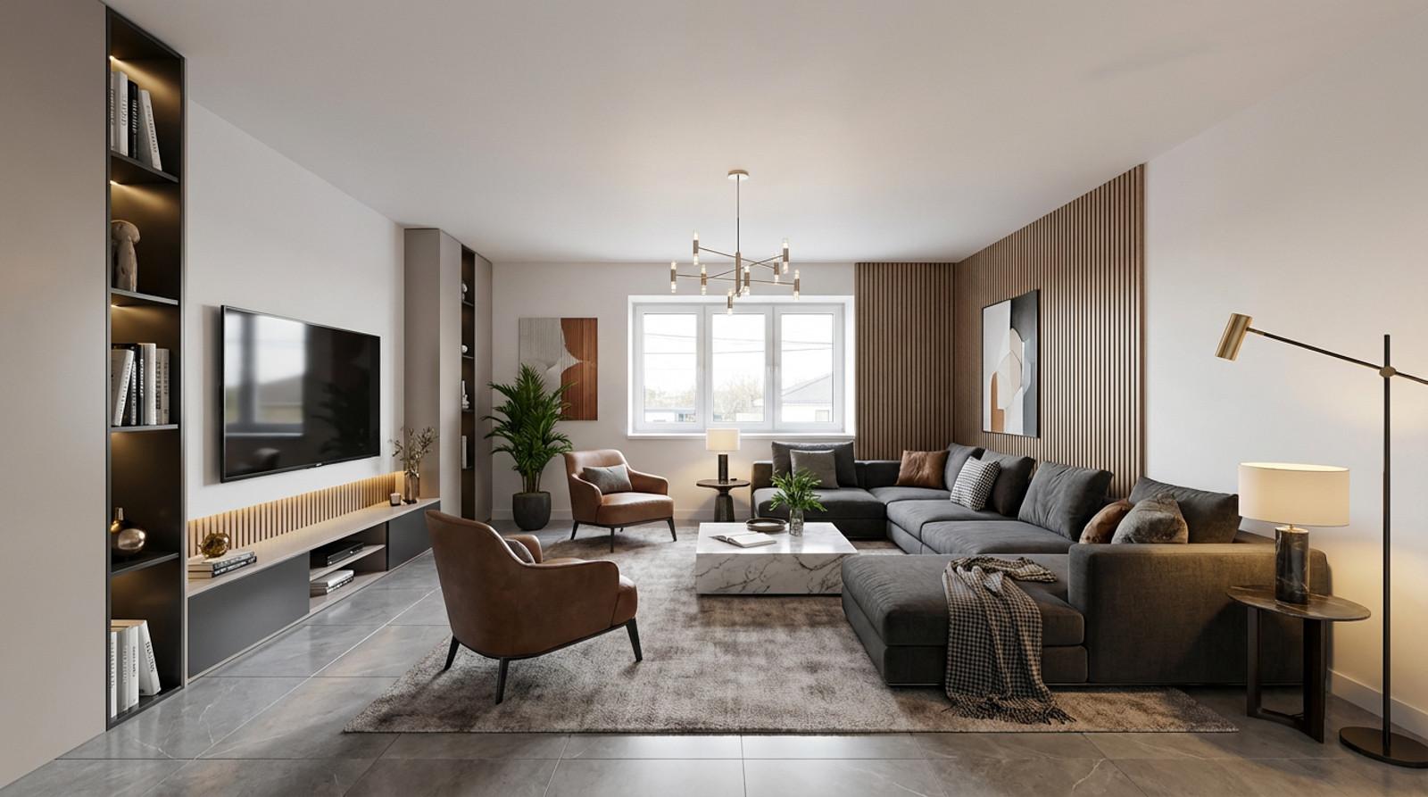 Na predaj rodinný dom s garážou v obci Šoporňa – štandard je zahrnutý v cene