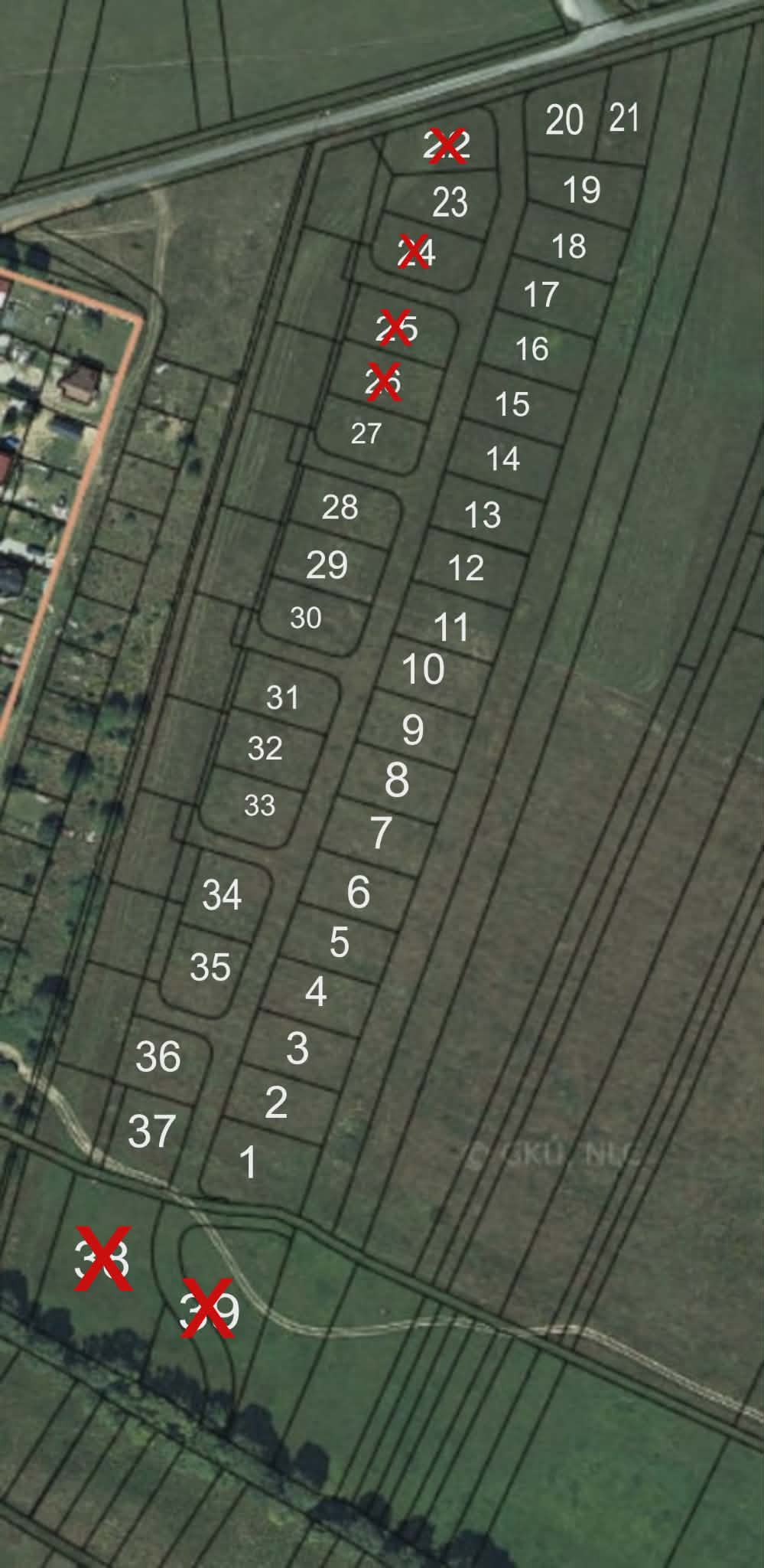 Nová Lesná / Vysoké Tatry -stavebné pozemky na predaj - 39 parciel , výmera 32 300m2