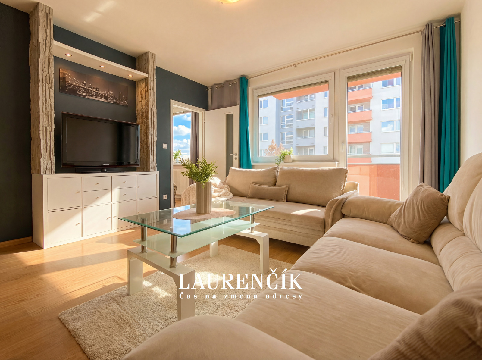 Na prenájom slnečný 2-izbový byt na ulici Liptovská v Trenčíne