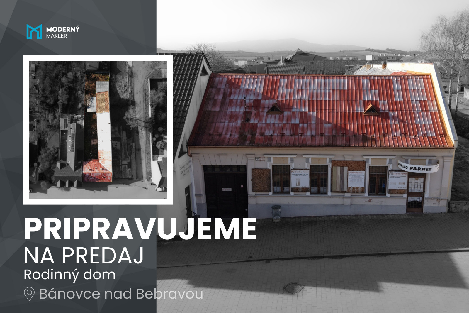 Pripravujeme na predaj: Rodinný dom v Bánovciach nad Bebravou