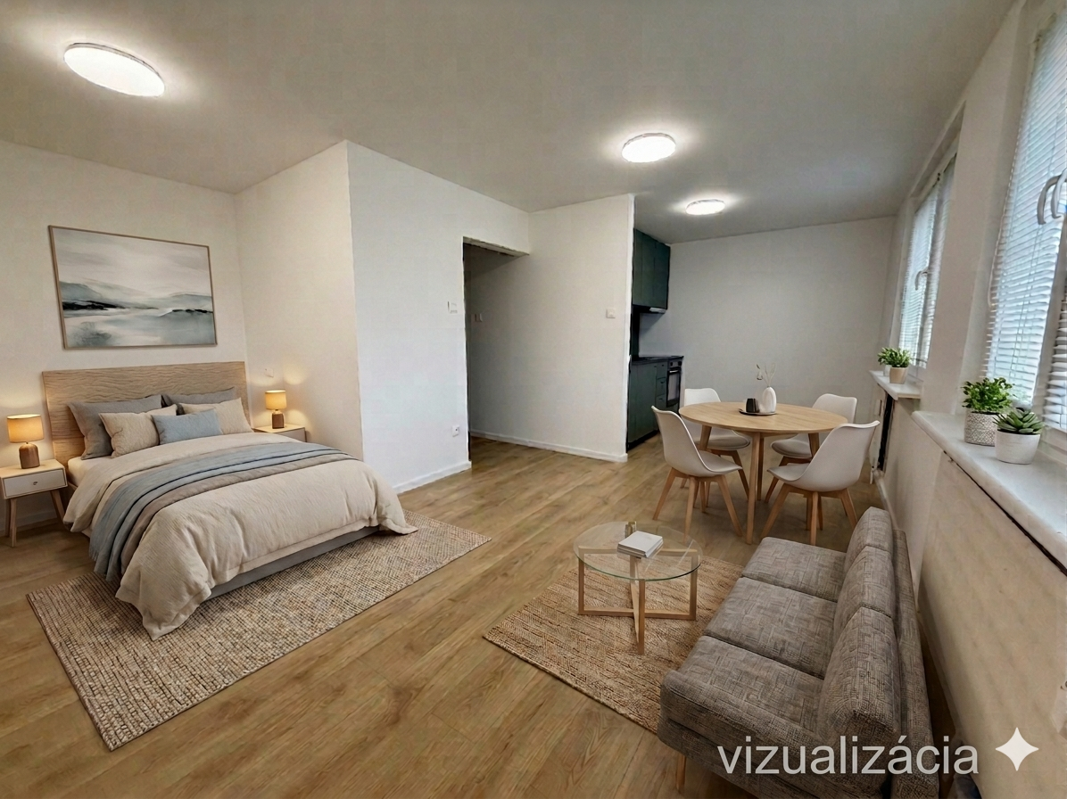 Na predaj zrekonštruovaný 1-izbový byt v Banskej Bystrici