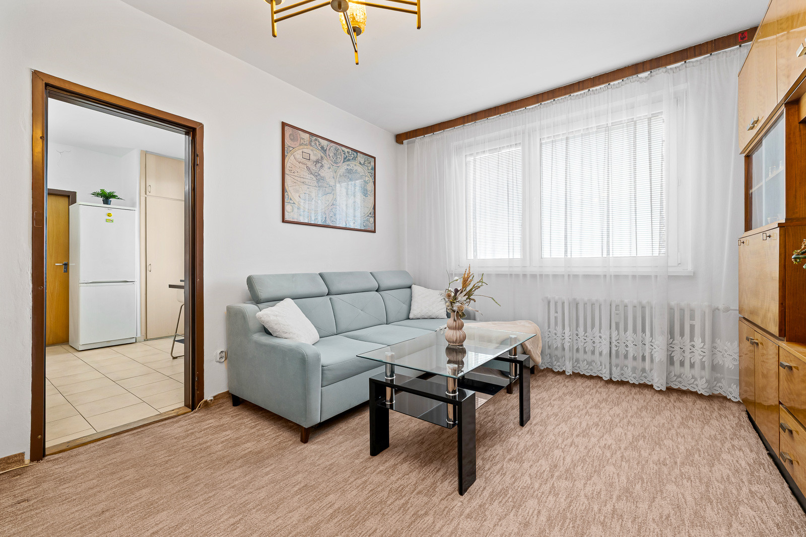 Na predaj kompletne zariadený 3-izbový byt v Podunajských Biskupiciach